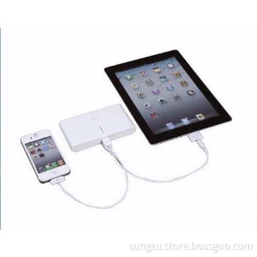 Dual USB portable portable charger 12000mAh for ipad